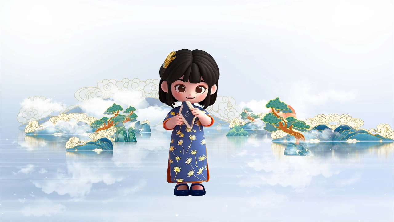 6嘉禾文化育人联盟智能体IP人物“禾灵儿”