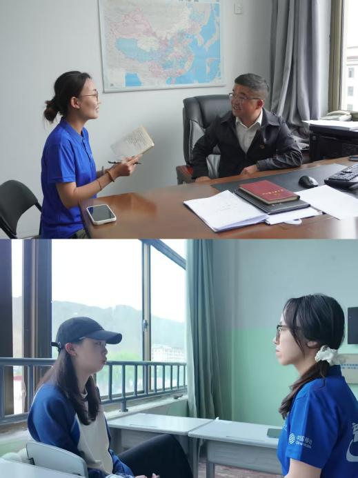 4－赴藏队成员采访拉阿高中校长及思政课教师