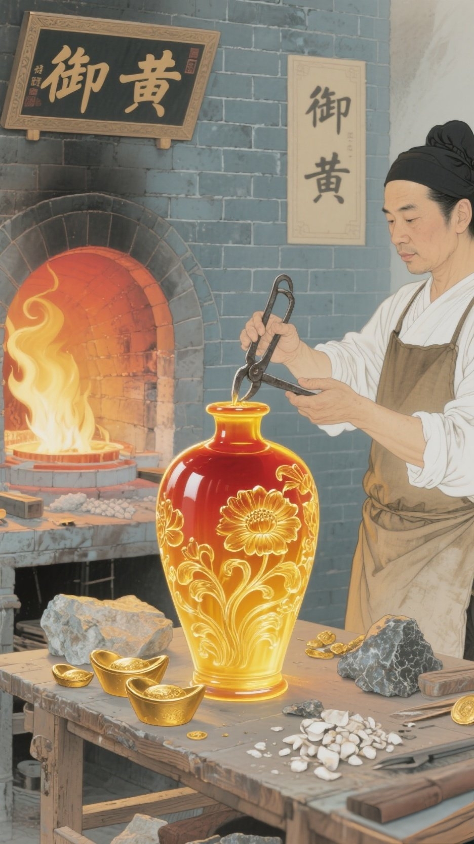 传统工艺-琉璃烧制技艺