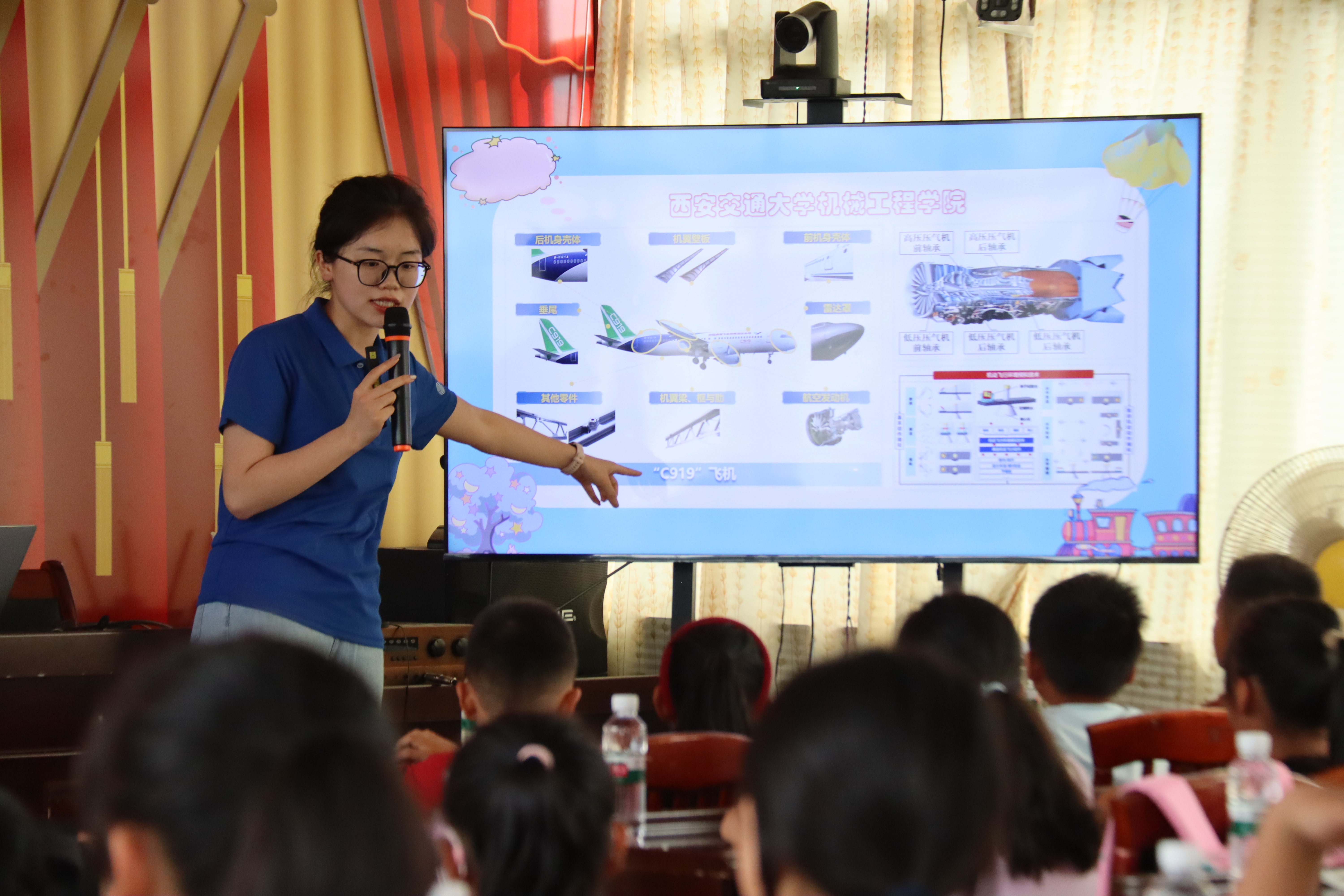 6-实践团队开展“机械启蒙”小课堂