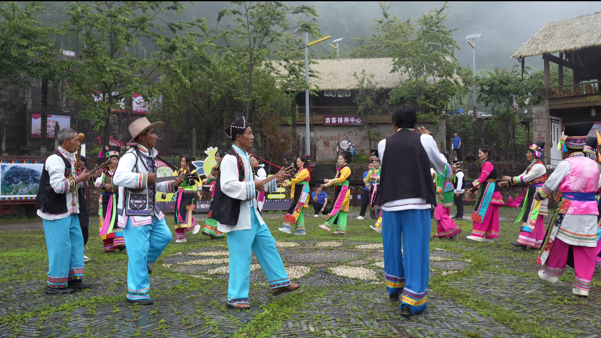 15-布朗民歌宣传片布朗村寨打歌表演剪影